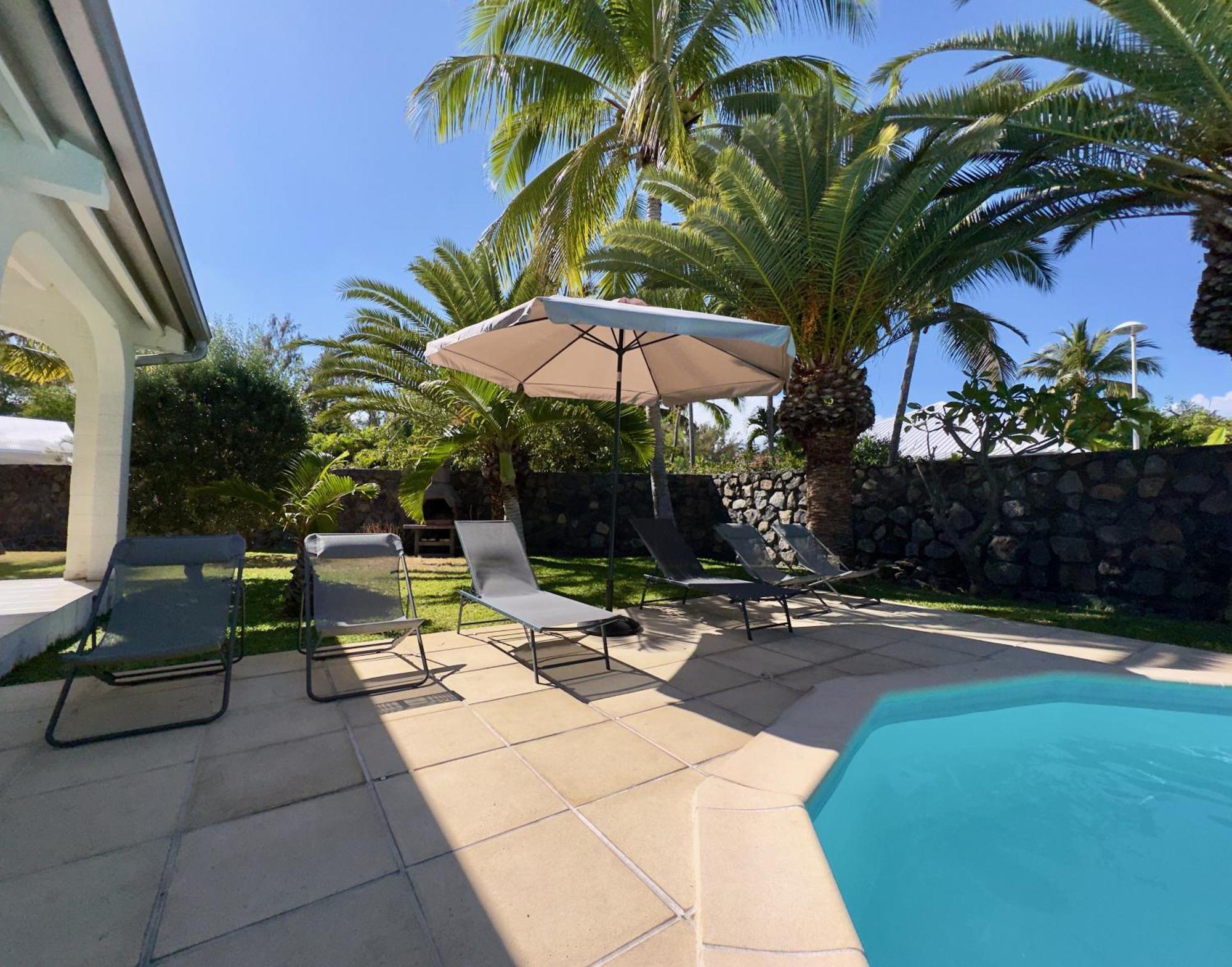 Maldives - Villa Avec Piscine En Plein Coeur De L Hermitage Saint-Gilles-les Bains Exteriör bild