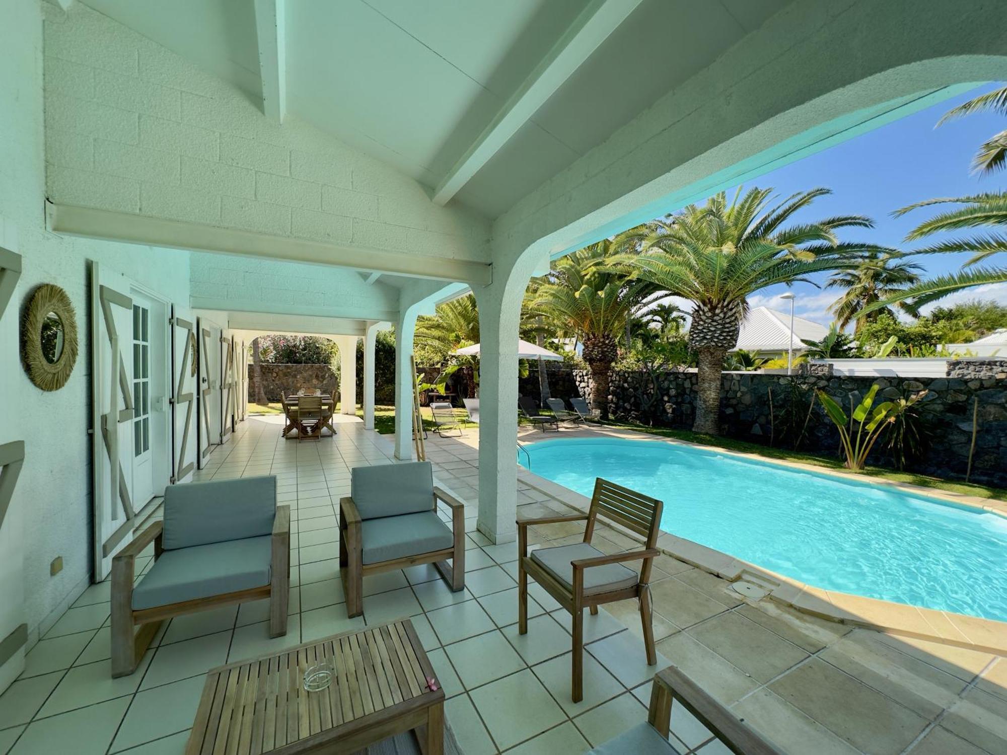 Maldives - Villa Avec Piscine En Plein Coeur De L Hermitage Saint-Gilles-les Bains Exteriör bild