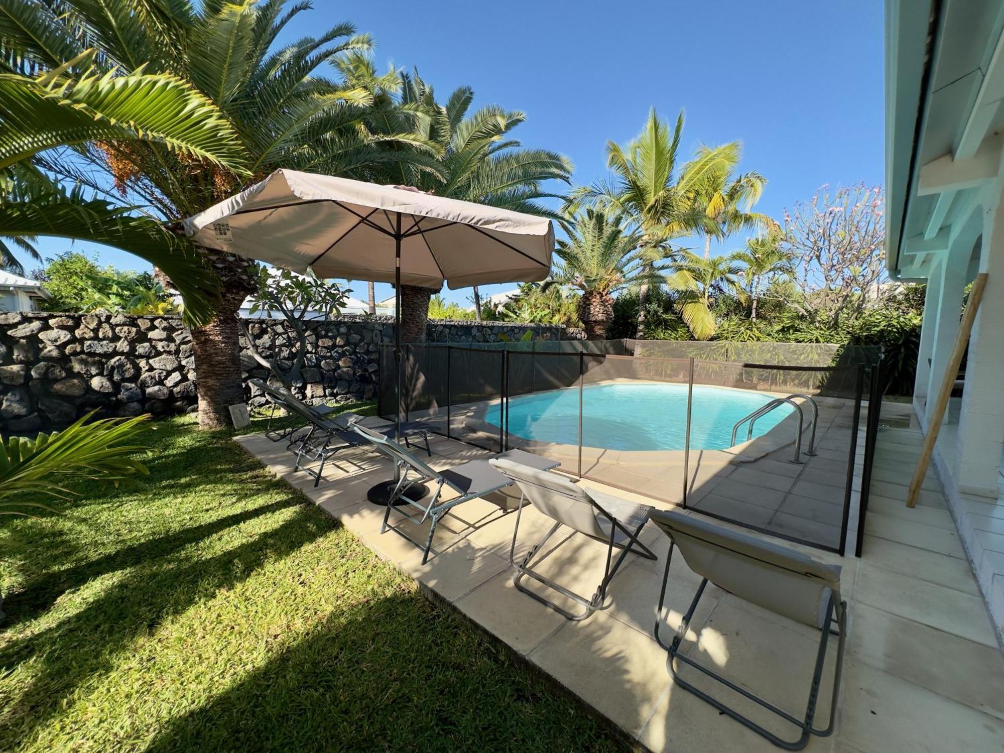 Maldives - Villa Avec Piscine En Plein Coeur De L Hermitage Saint-Gilles-les Bains Exteriör bild